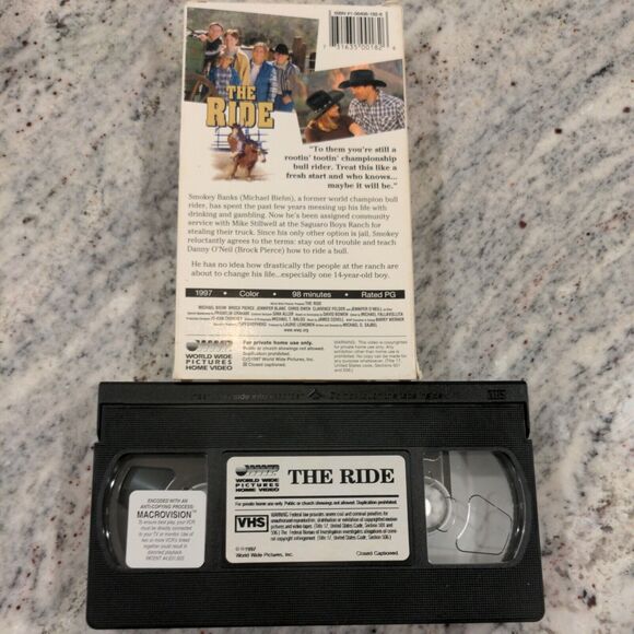 5 VHS Lot: Star Wars Phantom Menace, Terminator 2, The Ride, Power Play, Wedding - Picture 7 of 7